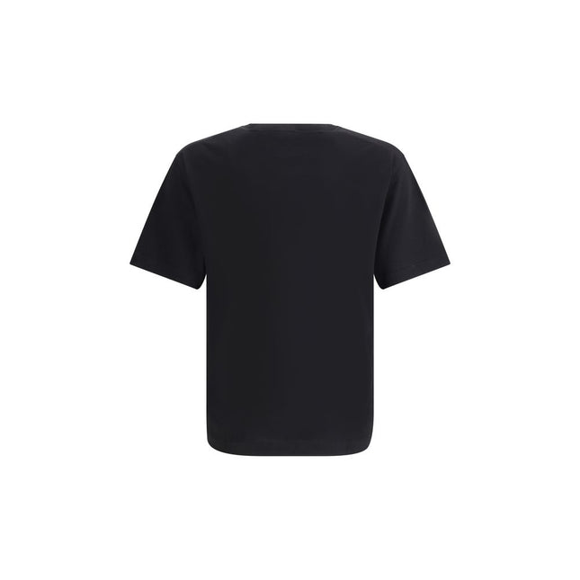Dolce & Gabbana Black Cotton T-Shirt