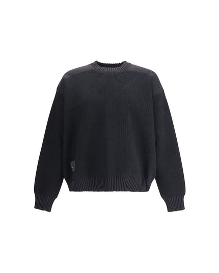 Y-3 Wool padded crew Sweater