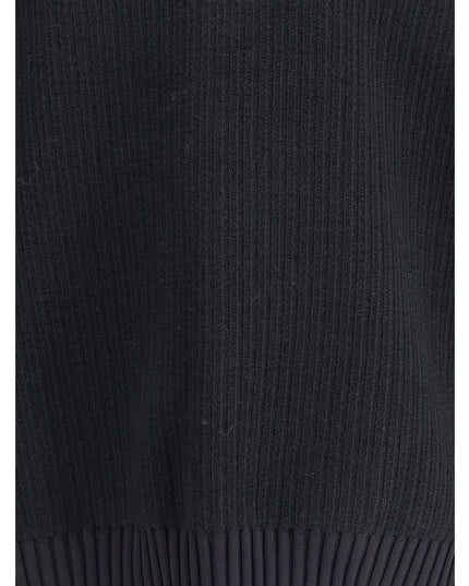 Y-3 Wool padded crew Sweater