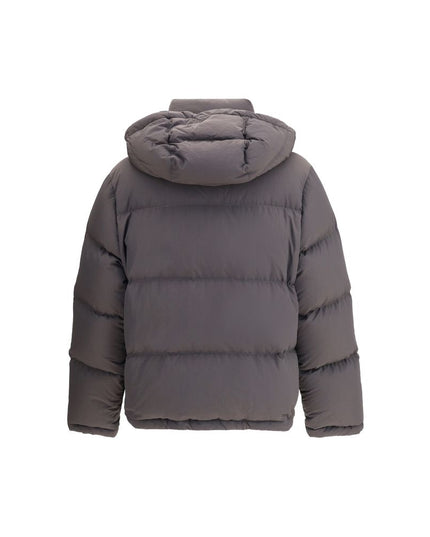 Dolce & Gabbana Gray Polyester Coat