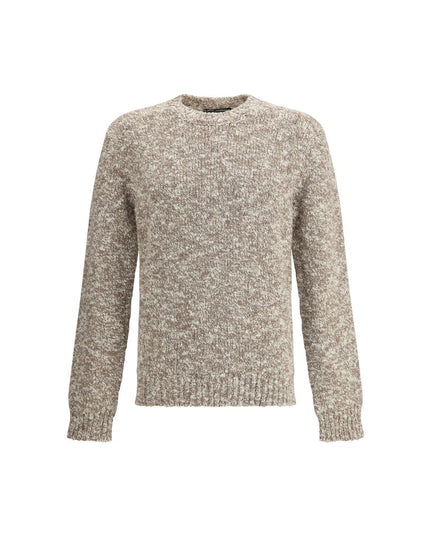 Dolce & Gabbana Shaved wool crew neck Sweater