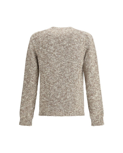 Dolce & Gabbana Shaved wool crew neck Sweater