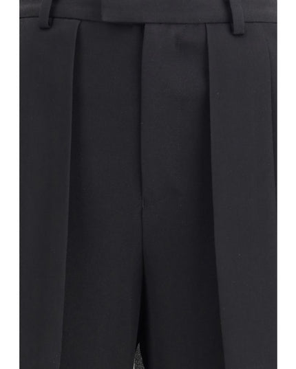 Undercover Black Acetate Casual Pants