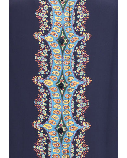 Etro Multicolor Silk Pattern Shirt