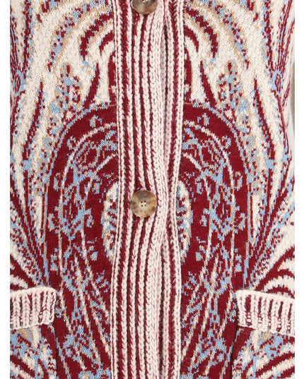 Etro Wool and cotton maxi Cardigan