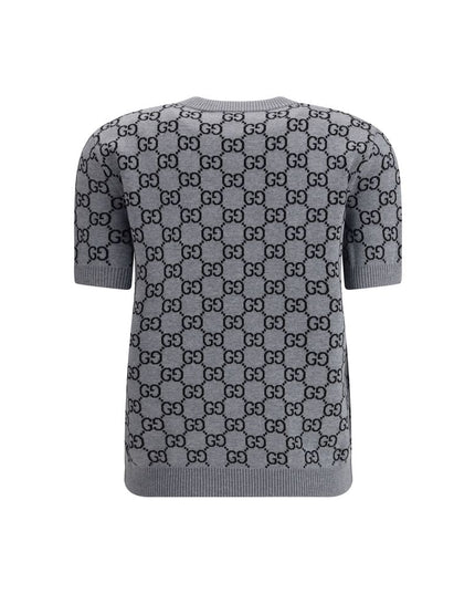 Gucci Gray Wool Sweatshirt