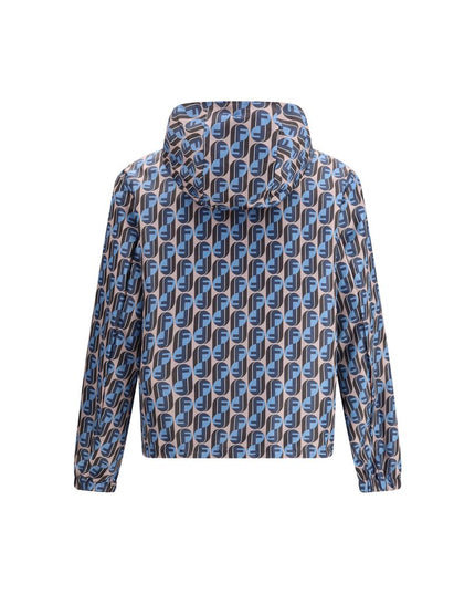 Fendi Multicolor Polyester Shell Jacket