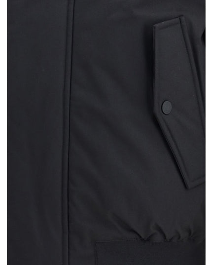 Dsquared² Black Polyester Bomber