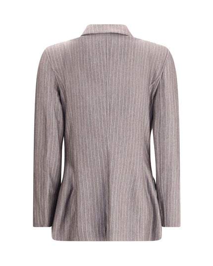 Giorgio Armani Brown Cashmere Blazer