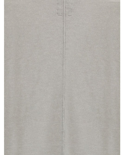 Rick Owens Gray Polyamide T-Shirt