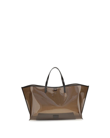Staud Brown Pvc Handbag