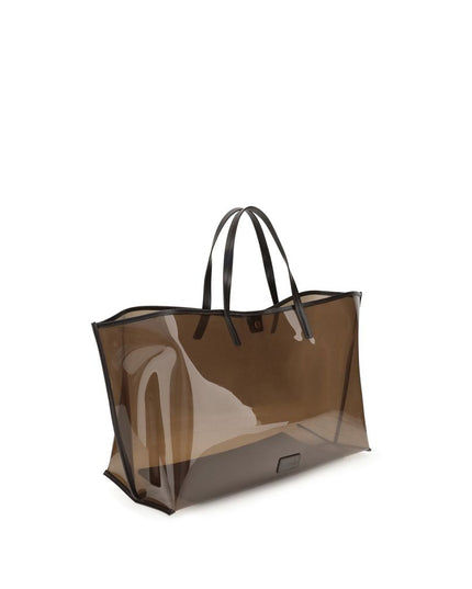 Staud Brown Pvc Handbag