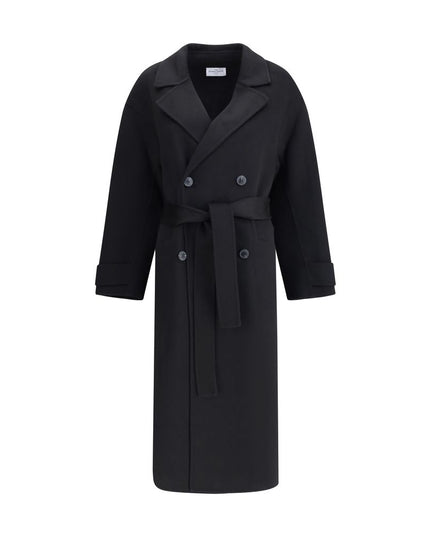 Dynamis Studio Black Wool Coat