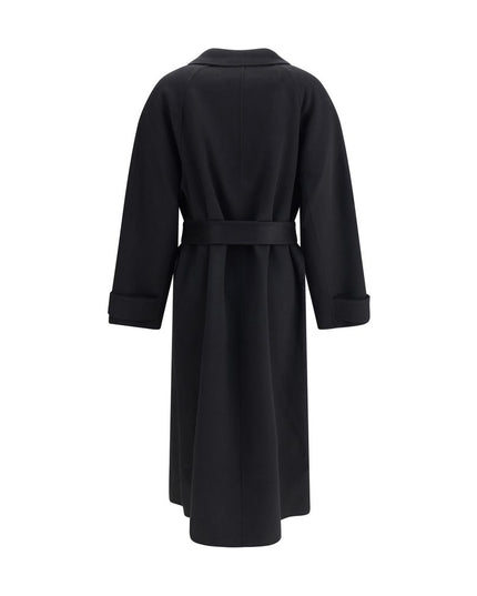 Dynamis Studio Black Wool Coat