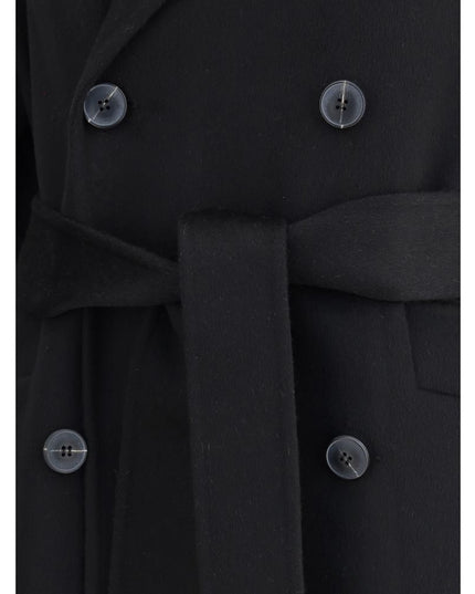 Dynamis Studio Black Wool Coat