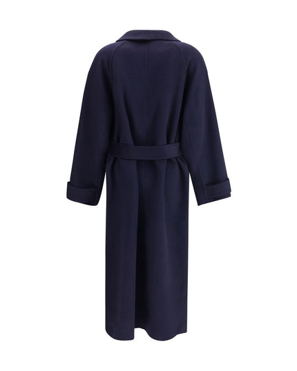 Dynamis Studio Blue Wool Coat