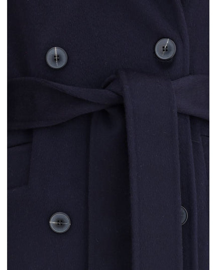 Dynamis Studio Blue Wool Coat