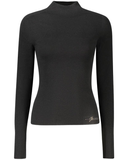 Guess Jeans Black Wool Women Sweater