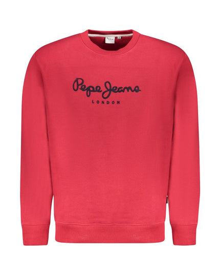 Pepe Jeans Red Cotton Men Sweater
