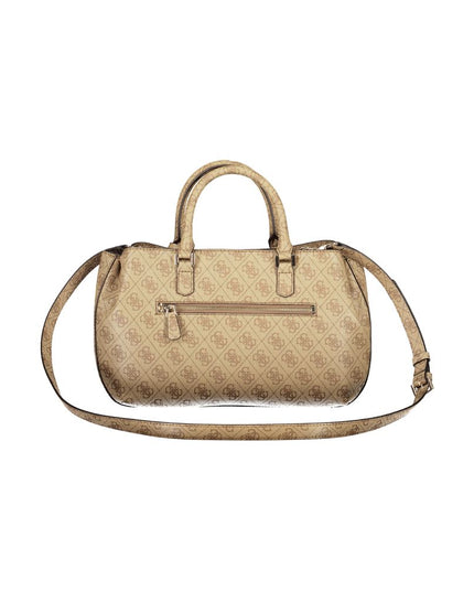 Guess Jeans Beige Polyethylene Women Handbag