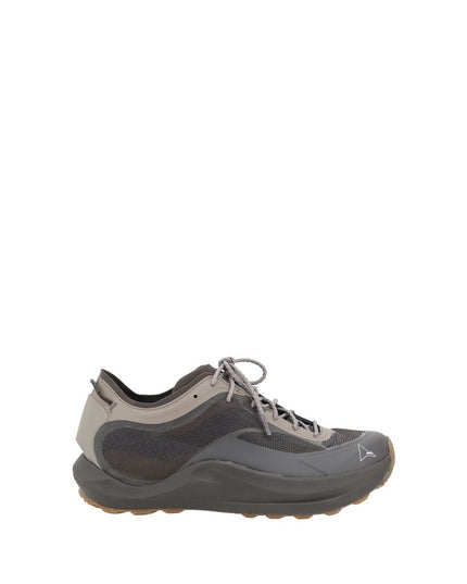 ROA Brown Polyester Athletic Sneakers