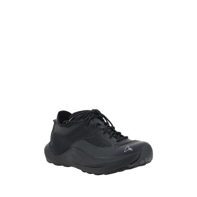 ROA Black Rubber Athletic Sneakers