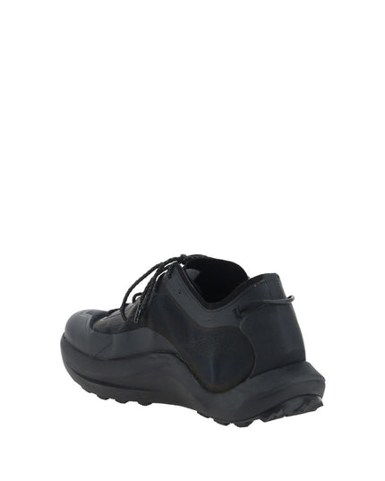 ROA Black Rubber Athletic Sneakers