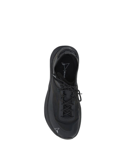 ROA Black Rubber Athletic Sneakers