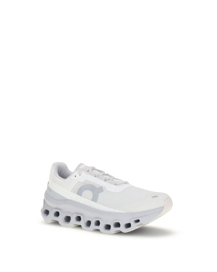 ON White Polyester Athletic Sneakers