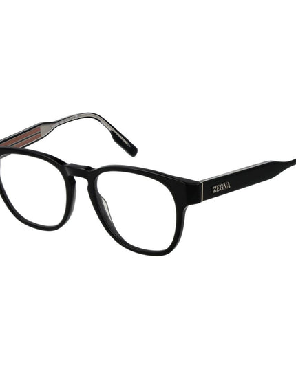 Ermenegildo Zegna Black Acetate Glasses (Frames)