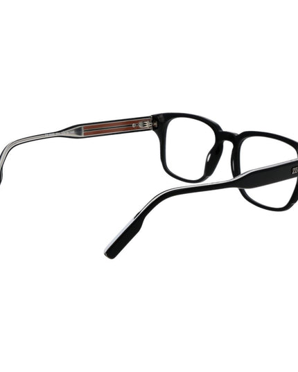 Ermenegildo Zegna Black Acetate Glasses (Frames)