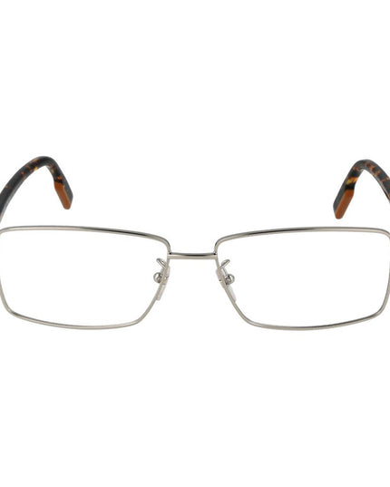 Ermenegildo Zegna Silver Metal Glasses (Frames)