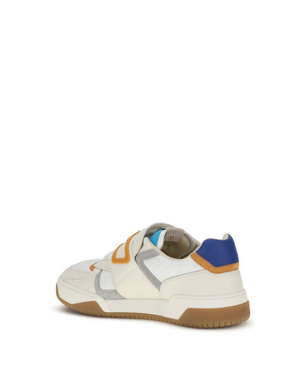 Valentino Garavani Multicolor Calf Leather Bos Taurus Athletic Sneakers