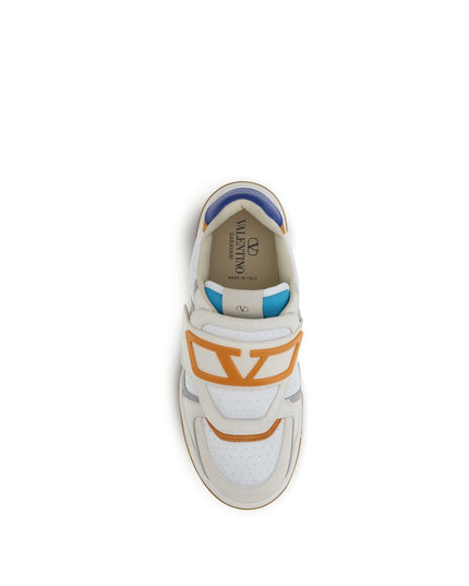 Valentino Garavani Multicolor Calf Leather Bos Taurus Athletic Sneakers