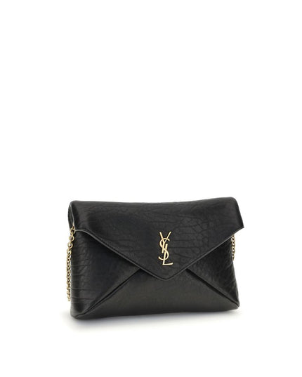Saint Laurent Cassandre chain Clutch Bag