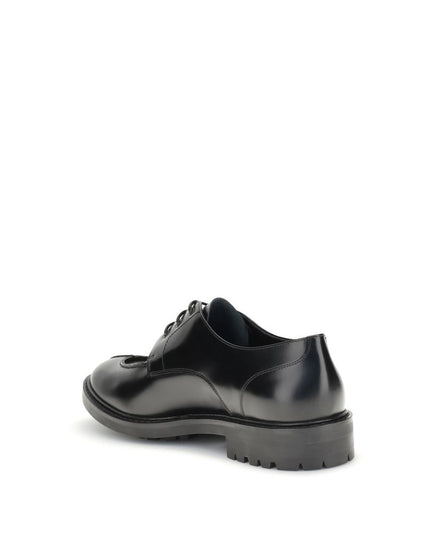 Saint Laurent Leather Lace-Ups