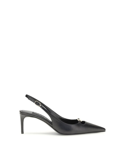 Dolce & Gabbana Black Goatskin High Heel Pumps