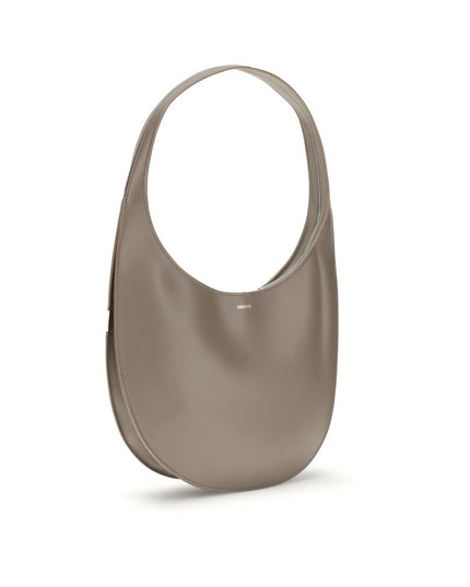 Coperni Brown Calf Leather Bos Taurus Shoulder Bag