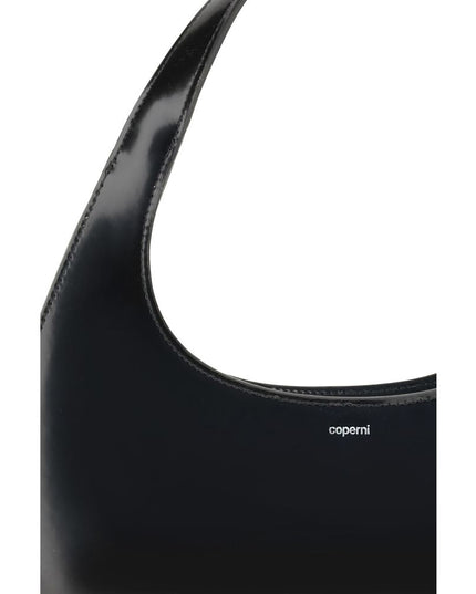 Coperni Black Leather Shoulder Bag