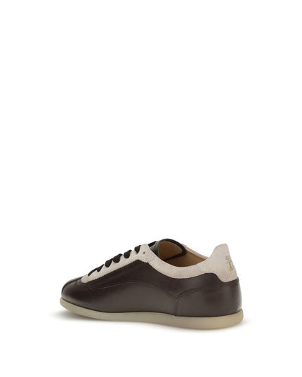 Brunello Cucinelli Multicolor Leather Low Top Sneakers