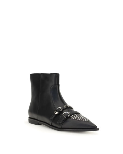 PINKO Studded Ankle Boots