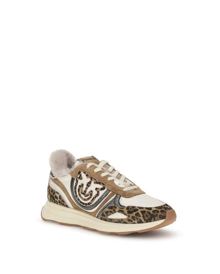 PINKO Multicolor Leather Chunky Sneakers