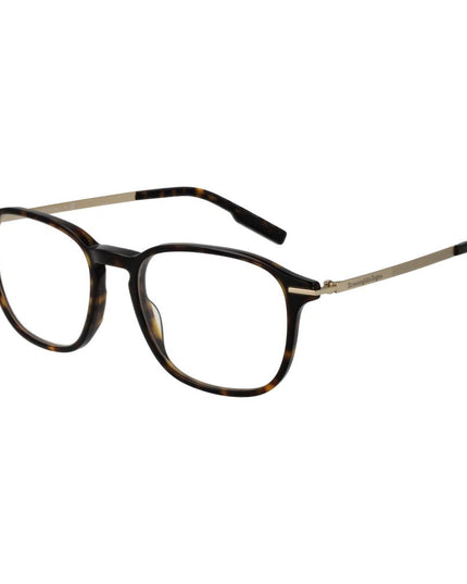 Ermenegildo Zegna Brown Acetate Glasses (Frames)