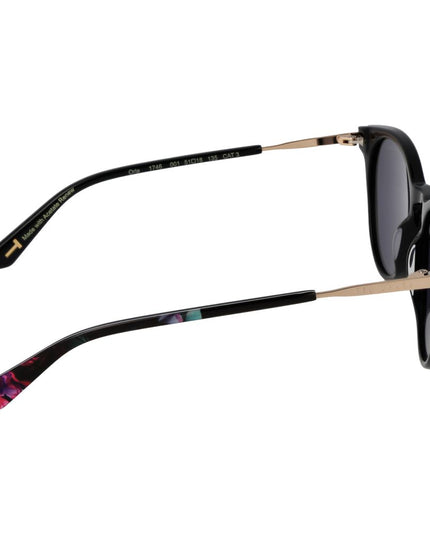 Ted Baker Black Acetate Sunglasses