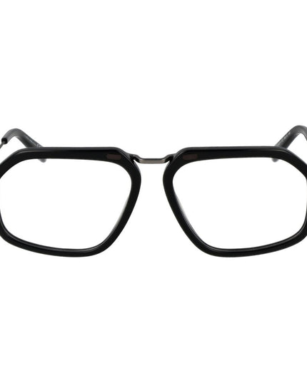 Ermenegildo Zegna Black Metal Glasses (Frames)