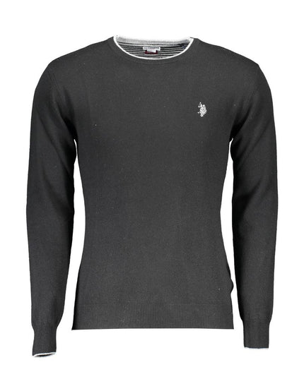 U.S. POLO ASSN. Black Wool Sweater
