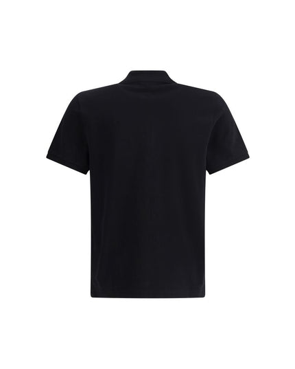 Moose Knuckles Black Cotton Polo Shirt