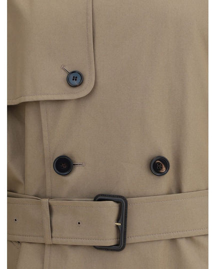 Burberry Beige Cotton Trench Coat