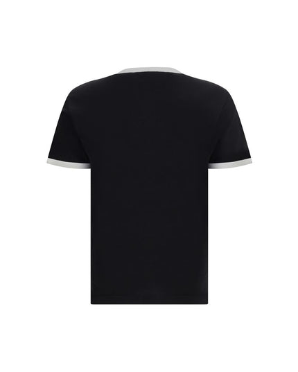 Dolce & Gabbana Black Cotton T-Shirt