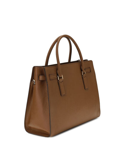 Michael Kors Black Calf Leather Bos Taurus Shoulder Bag